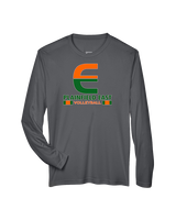Plainfield East HS Boys Volleyball Stacked - Performance Longsleeve