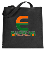 Plainfield East HS Boys Volleyball Stacked - Tote