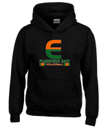 Plainfield East HS Boys Volleyball Stacked - Youth Hoodie