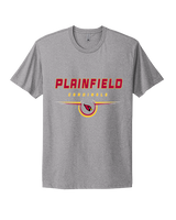 Plainfield HS Football Design - Mens Select Cotton T-Shirt