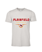 Plainfield HS Football Design - Tri-Blend Shirt