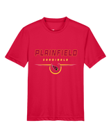 Plainfield HS Football Design - Youth Performance Shirt