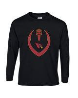 Plainfield HS Football Full Football - Cotton Longsleeve