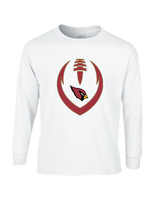 Plainfield HS Football Full Football - Cotton Longsleeve