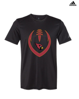 Plainfield HS Football Full Football - Mens Adidas Performance Shirt