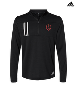 Plainfield HS Football Full Football - Mens Adidas Quarter Zip