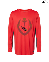 Plainfield HS Football Full Football - Mens Oakley Longsleeve