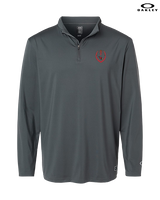 Plainfield HS Football Full Football - Mens Oakley Quarter Zip