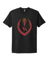 Plainfield HS Football Full Football - Mens Select Cotton T-Shirt