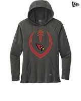 Plainfield HS Football Full Football - New Era Tri-Blend Hoodie
