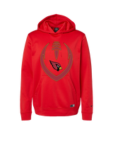 Plainfield HS Football Full Football - Oakley Performance Hoodie