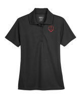 Plainfield HS Football Full Football - Womens Polo