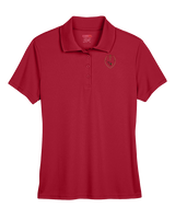 Plainfield HS Football Full Football - Womens Polo