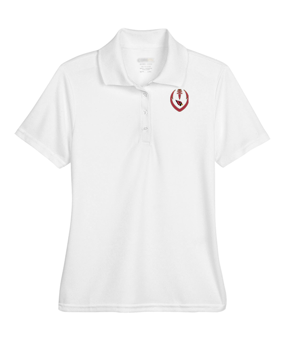 Plainfield HS Football Full Football - Womens Polo