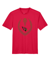 Plainfield HS Football Full Football - Youth Performance Shirt
