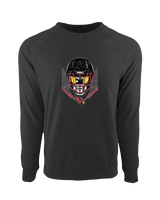 Plainfield HS Football Skull Crusher - Crewneck Sweatshirt