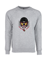 Plainfield HS Football Skull Crusher - Crewneck Sweatshirt