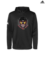 Plainfield HS Football Skull Crusher - Mens Adidas Hoodie