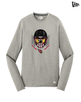 Plainfield HS Football Skull Crusher - New Era Performance Long Sleeve