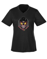 Plainfield HS Football Skull Crusher - Womens Performance Shirt