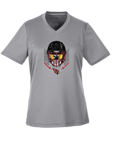 Plainfield HS Football Skull Crusher - Womens Performance Shirt
