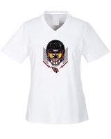 Plainfield HS Football Skull Crusher - Womens Performance Shirt