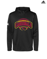 Plainfield HS Football Toss - Mens Adidas Hoodie
