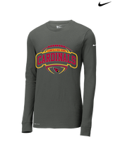 Plainfield HS Football Toss - Mens Nike Longsleeve