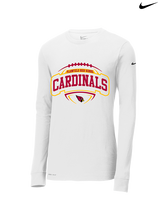 Plainfield HS Football Toss - Mens Nike Longsleeve