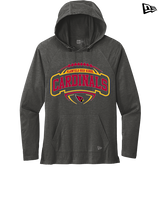 Plainfield HS Football Toss - New Era Tri-Blend Hoodie