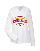 Plainfield HS Football Toss - Womens Performance Longsleeve