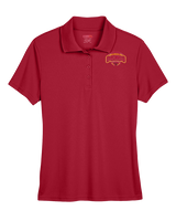 Plainfield HS Football Toss - Womens Polo