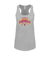 Plainfield HS Football Toss - Womens Tank Top
