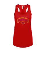 Plainfield HS Football Toss - Womens Tank Top