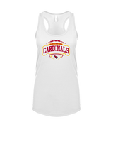 Plainfield HS Football Toss - Womens Tank Top