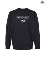 Plainfield South HS Track & Field Block - Mens Adidas Crewneck