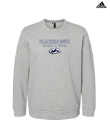 Plainfield South HS Track & Field Block - Mens Adidas Crewneck