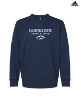 Plainfield South HS Track & Field Block - Mens Adidas Crewneck