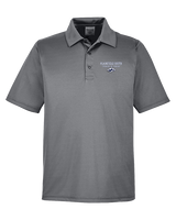 Plainfield South HS Track & Field Block - Mens Polo