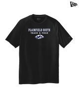 Plainfield South HS Track & Field Block - New Era Performance Shirt