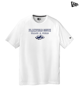 Plainfield South HS Track & Field Block - New Era Performance Shirt