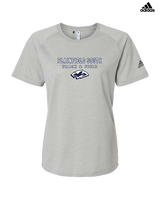 Plainfield South HS Track & Field Block - Womens Adidas Performance Shirt