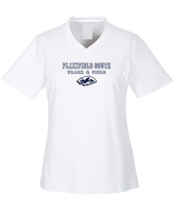 Plainfield South HS Track & Field Block - Womens Performance Shirt