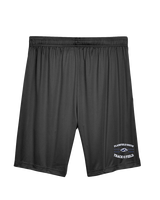 Plainfield South HS Track & Field Curve - Mens Training Shorts with Pockets