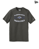 Plainfield South HS Track & Field Curve - New Era Performance Shirt