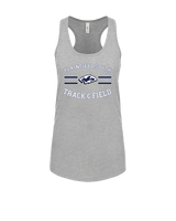 Plainfield South HS Track & Field Curve - Womens Tank Top