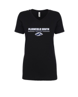 Plainfield South HS Track & Field Keen - Womens Vneck