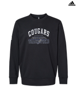 Plainfield South HS Track & Field Lanes - Mens Adidas Crewneck