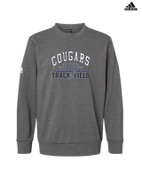Plainfield South HS Track & Field Lanes - Mens Adidas Crewneck