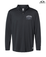 Plainfield South HS Track & Field Lanes - Mens Oakley Quarter Zip